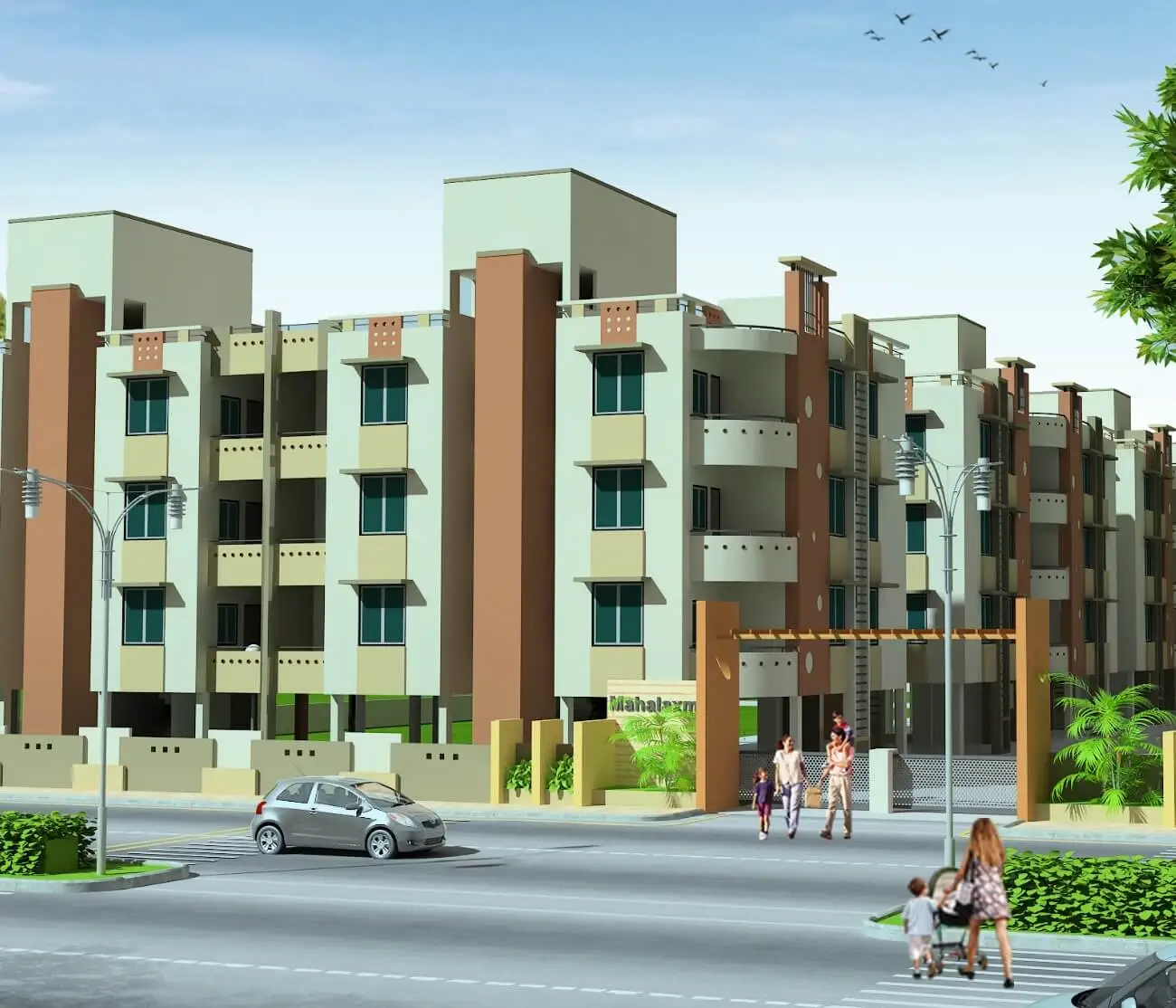 2 BHK Luxurious Flat in Gandhinagar | 2 BHK Luxury Flats for Sale in ...